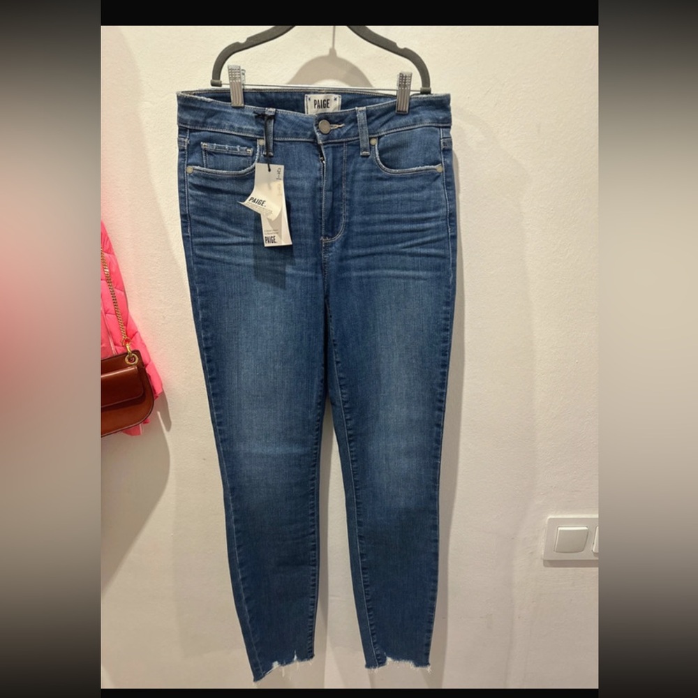 PAIGE hoxton ankle jeans denim size 28 NWT